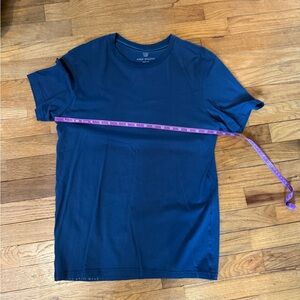 Mack Weldon navy blue Pima cotton tee